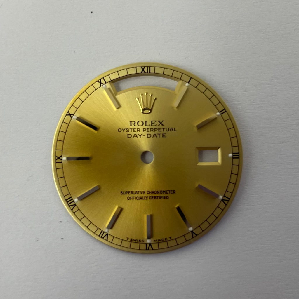 Rolex Day-Date 36 Patinated Champagne Index Dial (18038, 18238)