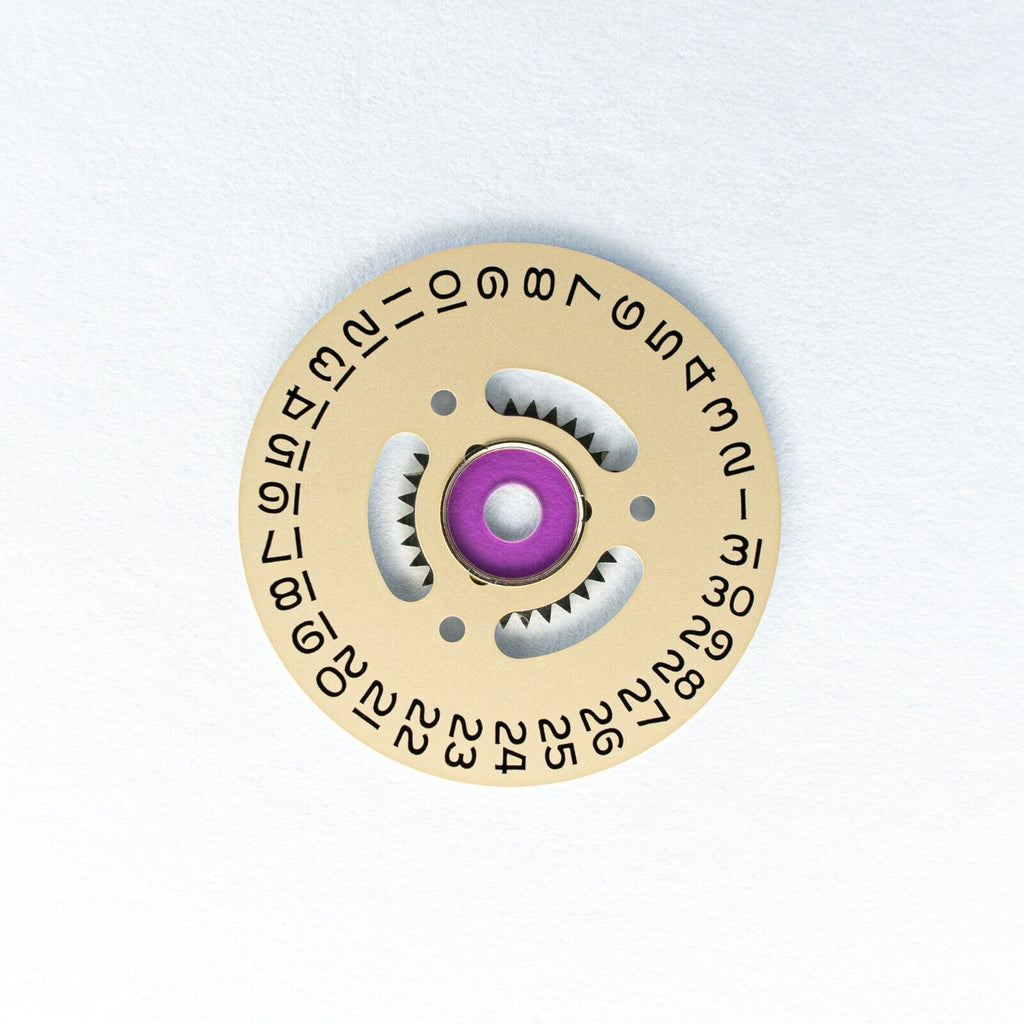 Rolex Watch Date Disc 2135-6800 Beige Calendar