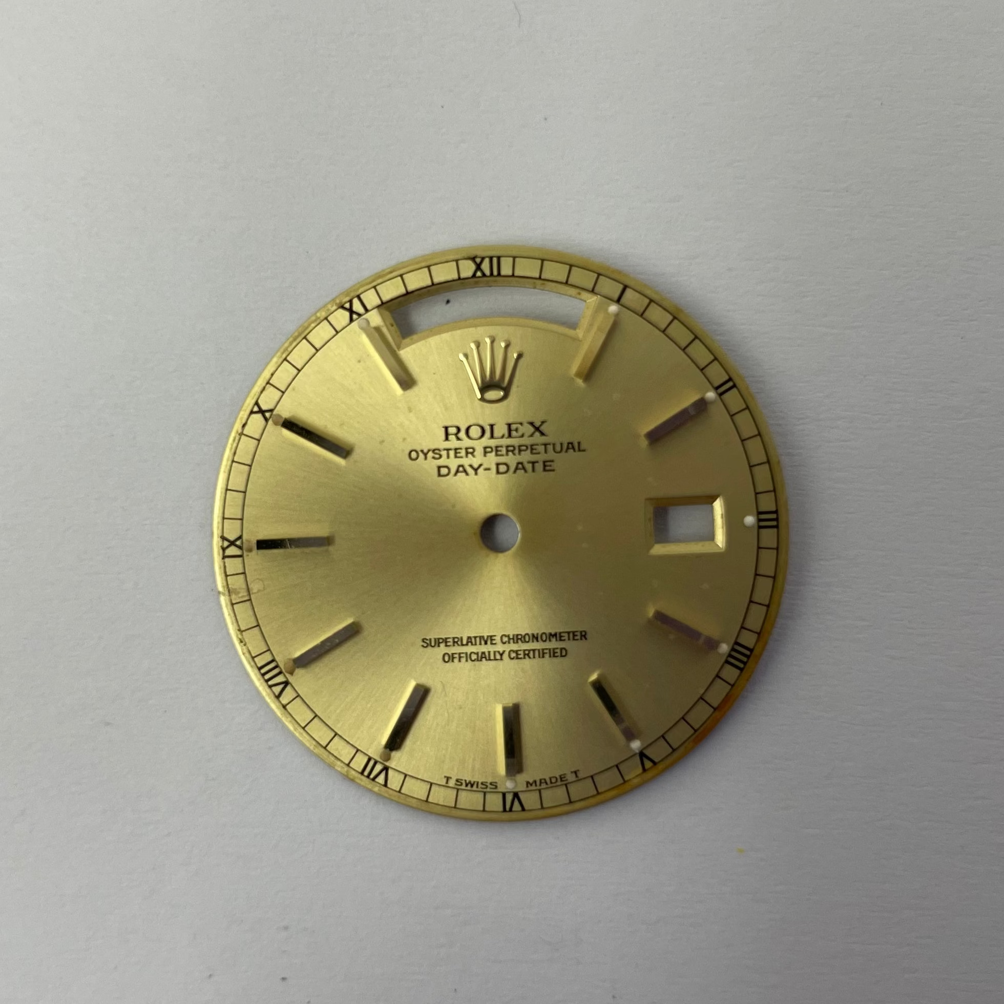 Rolex Day-Date 36 Champagne Index Dial (18038, 18238)
